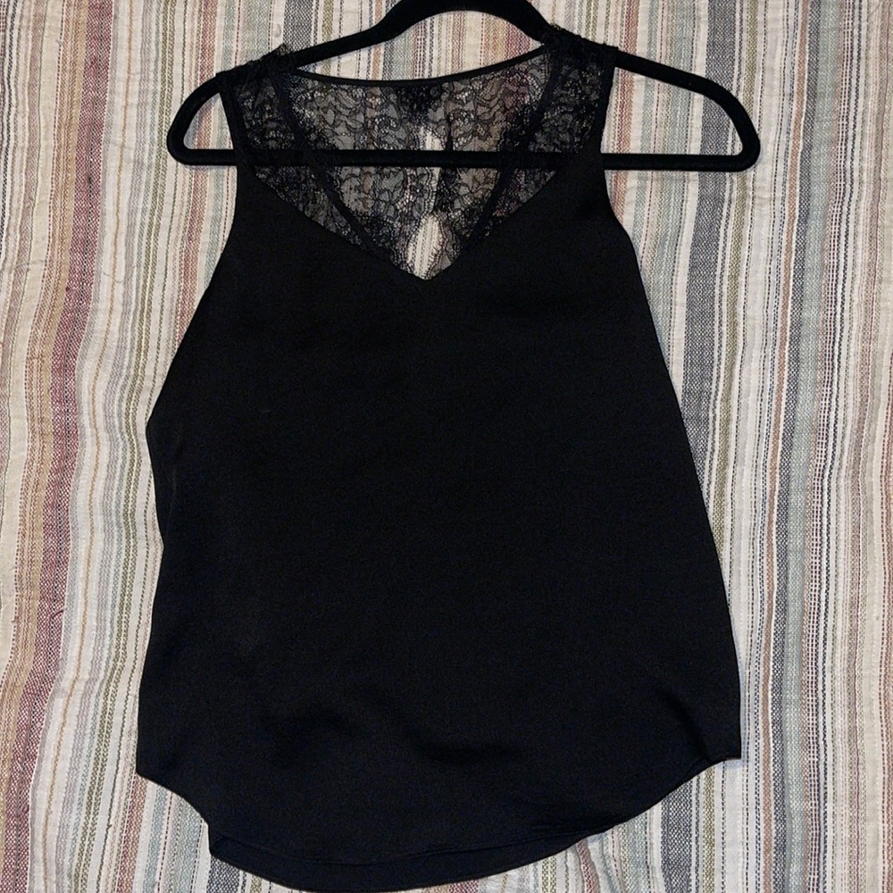 Black blouse w/ lace from Express! Never worn!